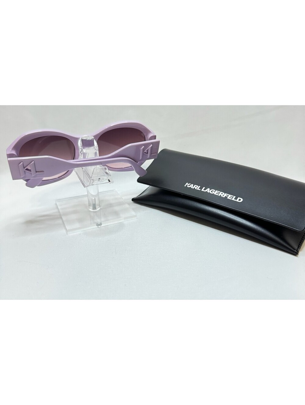 Karl Lagerfeld Sunglasses Purple Size Os - Picture 4 of 6